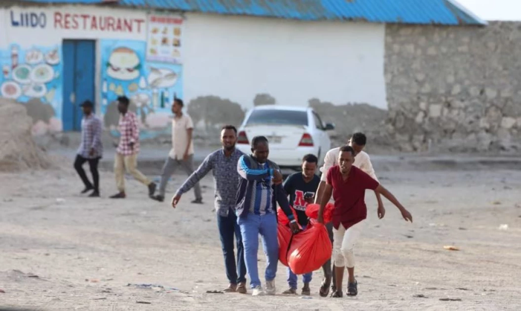 At least 32 killed in militant attack on Mogadishu beach