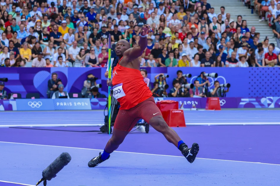 Yego throws a season best to place fifth in Olympics javelin final