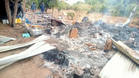 Herdsman, 36, dies by suicide after burning down ex-employer's house