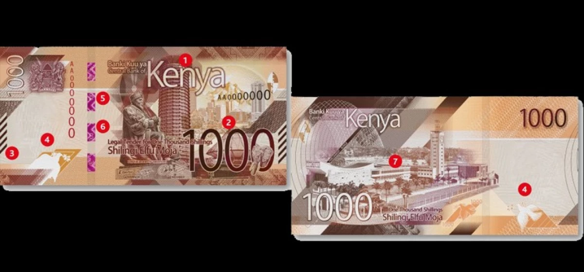 CBK makes 4 changes to Kenyan banknotes