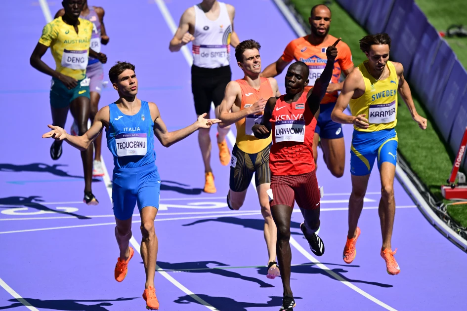 Wanyonyi, Kinyamal storm Paris Games 800m semis