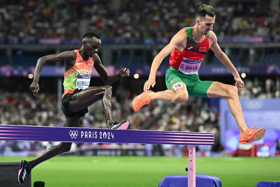 El Bakkali retains Olympic steeplechase crown, Kibiwott claims bronze  