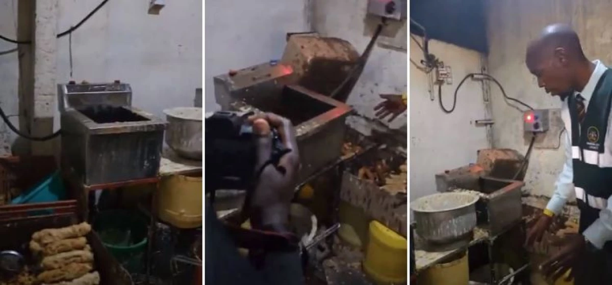 Shock over dirty state of Nairobi Kiosk selling smochas, kebabs & eggs 