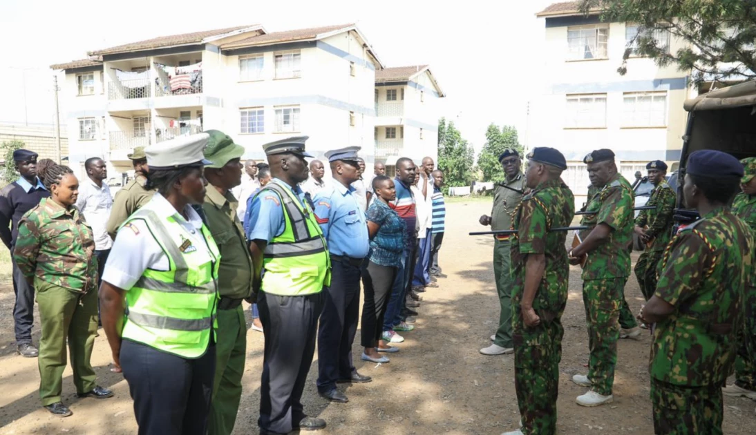 Deputy IG Lagat makes impromptu visits to police stations, urges officers to follow the law