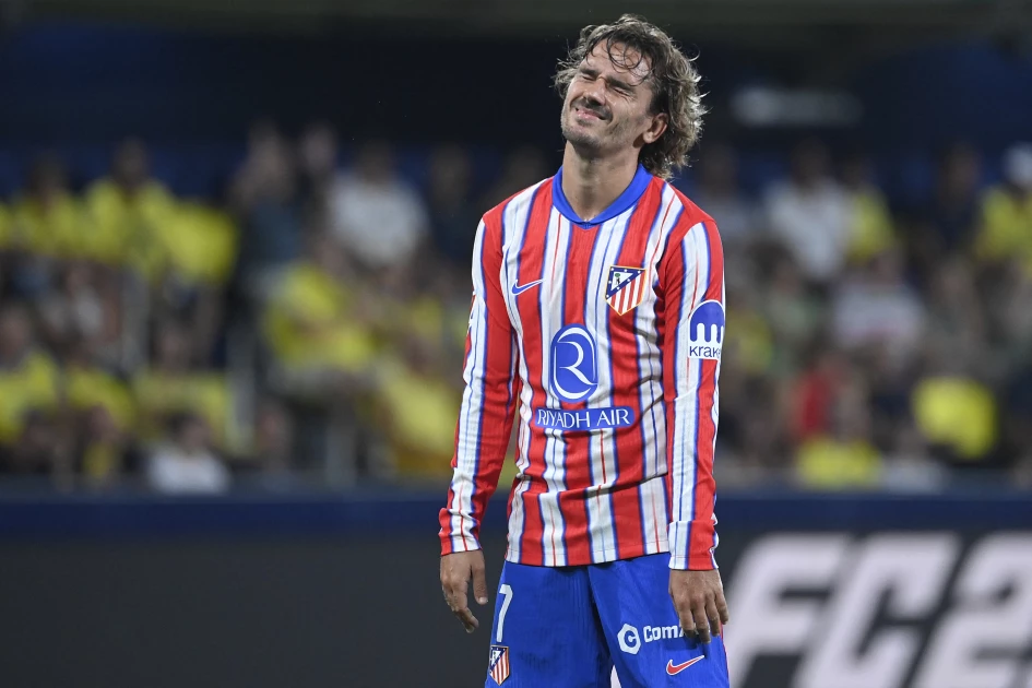 Atletico twice fight back in Villarreal draw