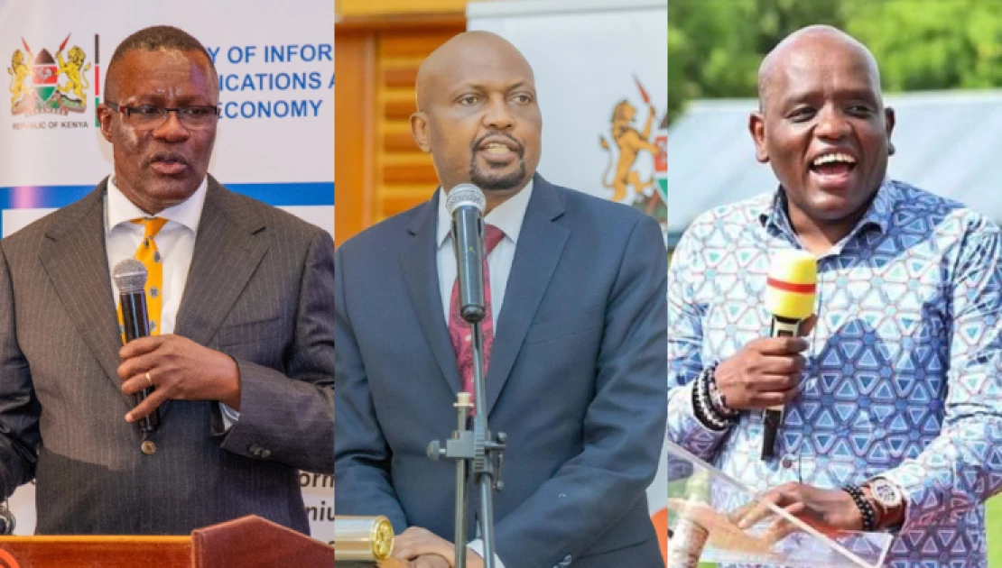 President Ruto appoints Eliud Owalo, Moses Kuria, Dennis Itumbi to State jobs