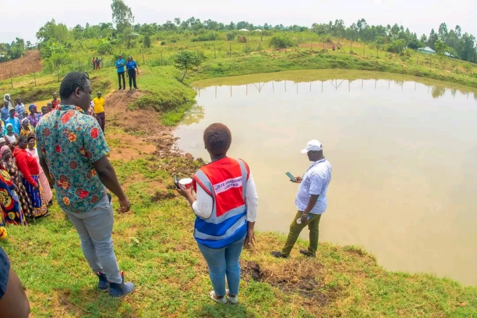 40 water pans installed in Siaya to boost agricultural irrigation