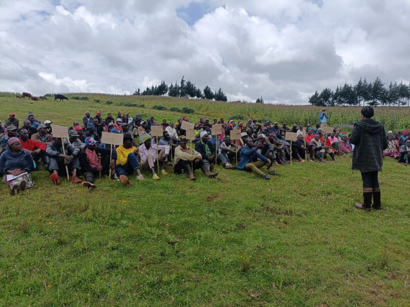 Residents of Uaso Narok scheme protest planned eviction