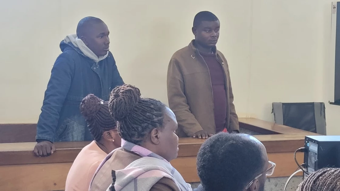 Two men charged for stealing phones from Machakos Level 5 Hospital patients