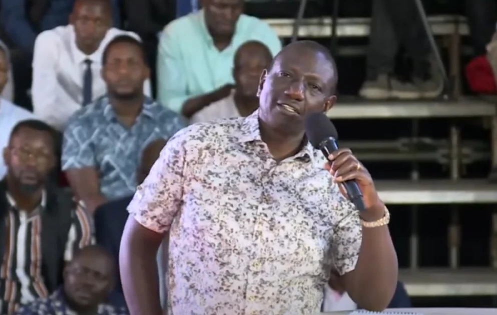 'Stop bribing police officers, sometimes they cannot resist!' President Ruto tells Kenyans