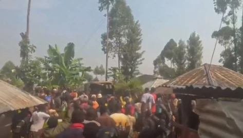 Kisii: Villagers bury murder victim in his own living room