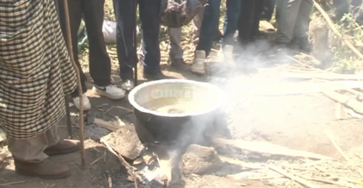 Bungoma: Young and old gather for bull-slaughtering, Sabaot community cleansing ceremony 