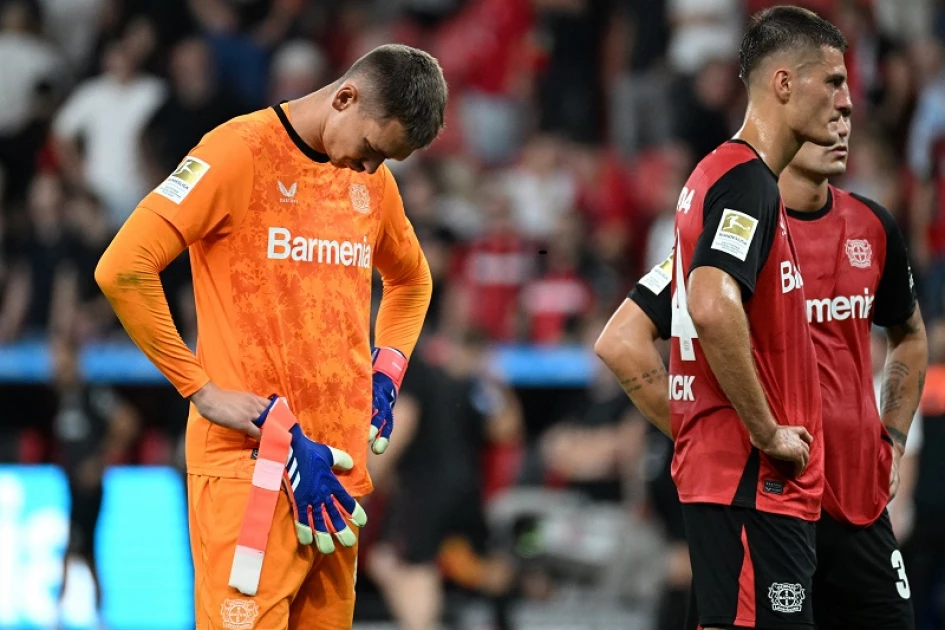 Leverkusen's 35-game unbeaten run in Bundesliga snapped by Leipzig