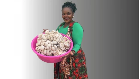 SHE MEANS BUSINESS| 'Farmer on fire': Wangari Kuria's mushrooms venture