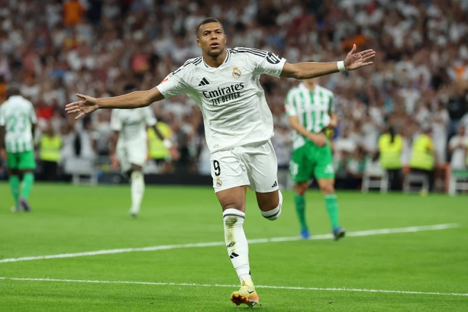 'Great moment' for Mbappe as he scores first La Liga goals for Real Madrid