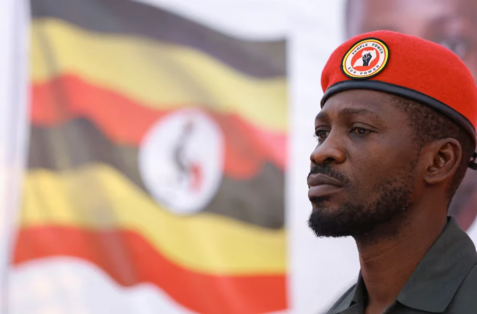 Ugandan opposition leader Bobi Wine shot in leg, his party says