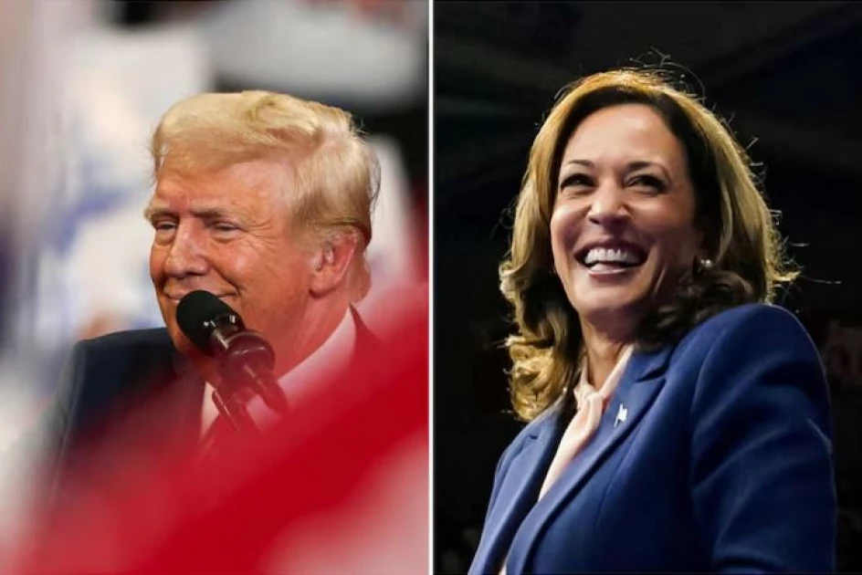 Trump, Harris tied on eve of televised presidential debate