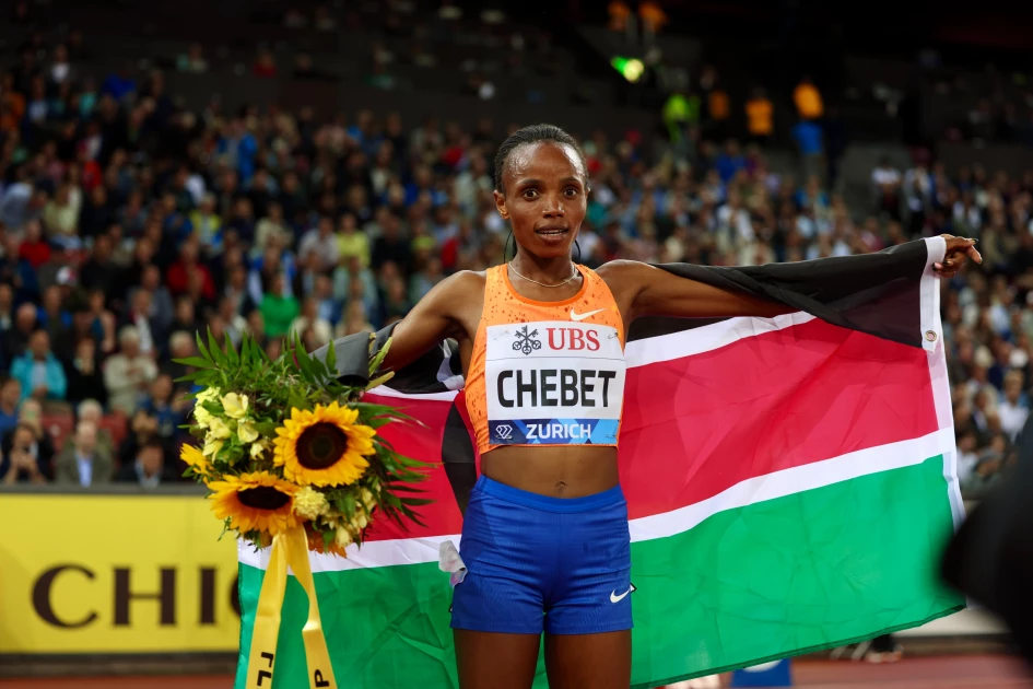 Chebet eyes Diamond League title in Brussels grand finale