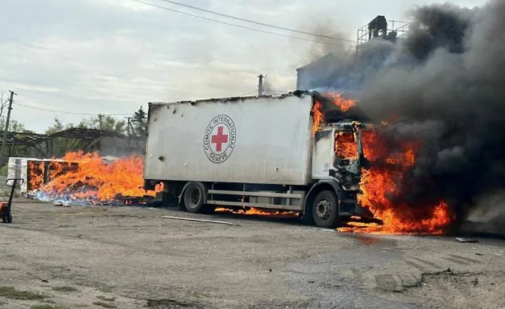 Russian shelling kills three Red Cross workers in eastern Ukraine