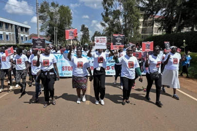 Hundreds march to mourn slain Ugandan athlete Rebecca Cheptegei