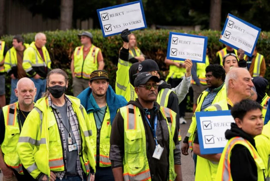 Boeing's US factory workers strike, halting 737 MAX production