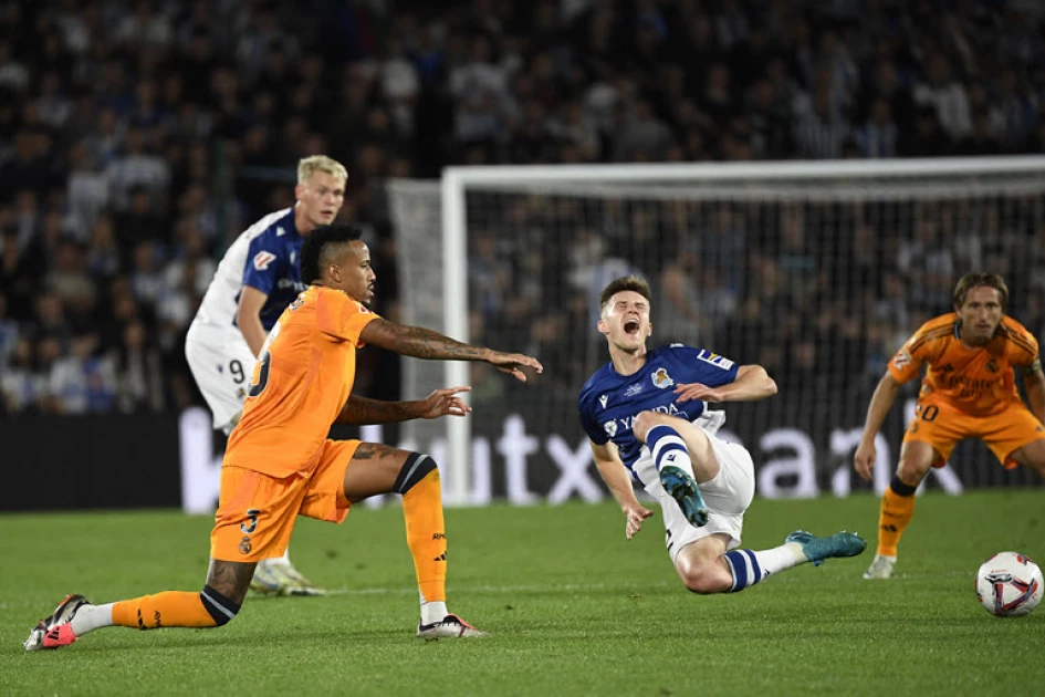 Vinicius, Mbappe penalties help Madrid beat Real Sociedad