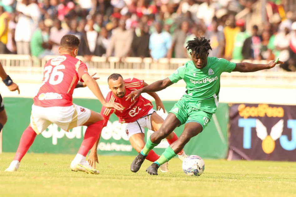 Gor in Cairo before the Champions League second leg against Al Ahly