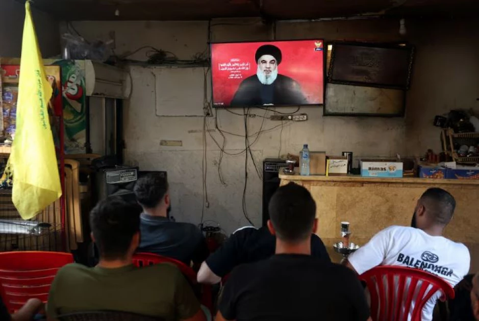 Hezbollah chief denounces Israeli attacks as warplane sonic booms rattle Beirut