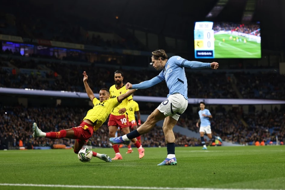 Nkunku hits Chelsea hat-trick, Man City edge into League Cup last 16