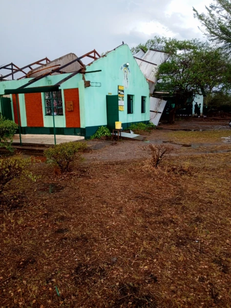 Nine students hospitalised after storm batters school in Kisumu