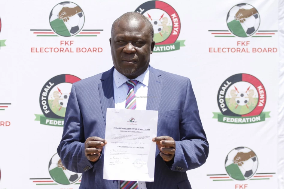 Alila outlines his reservations with FKF Electoral Board 