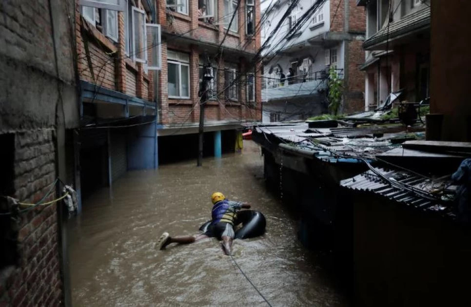 Nepal floods and landslides kill at least 38 people