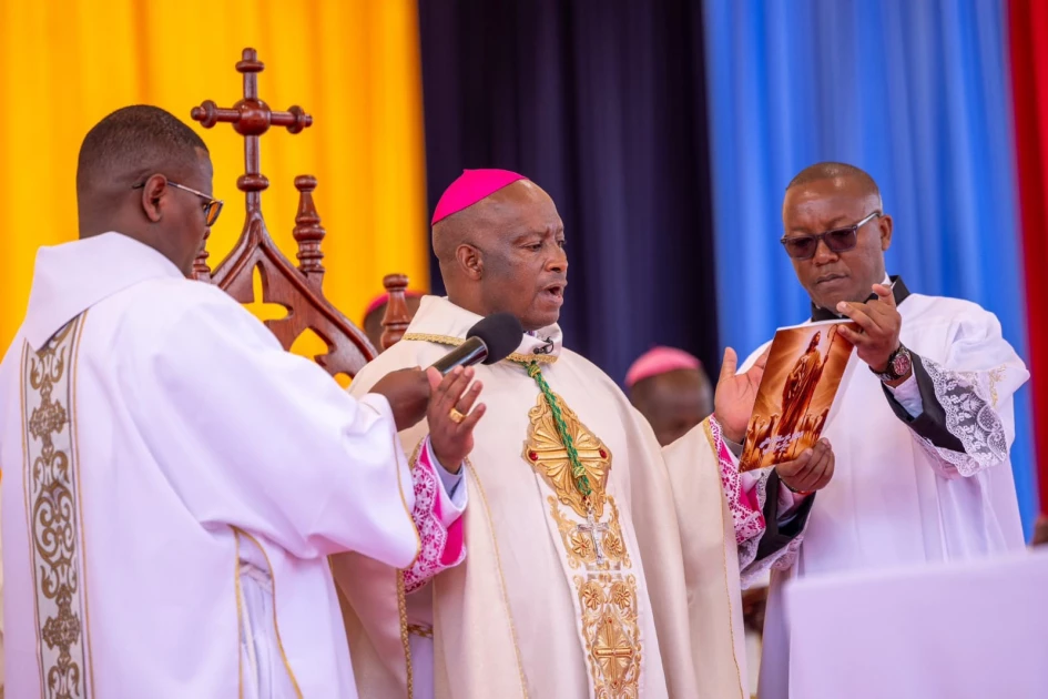 Rev. Wallace Ng’ang’a Gachihi installed as Bishop of Kenya's Military Ordinariate