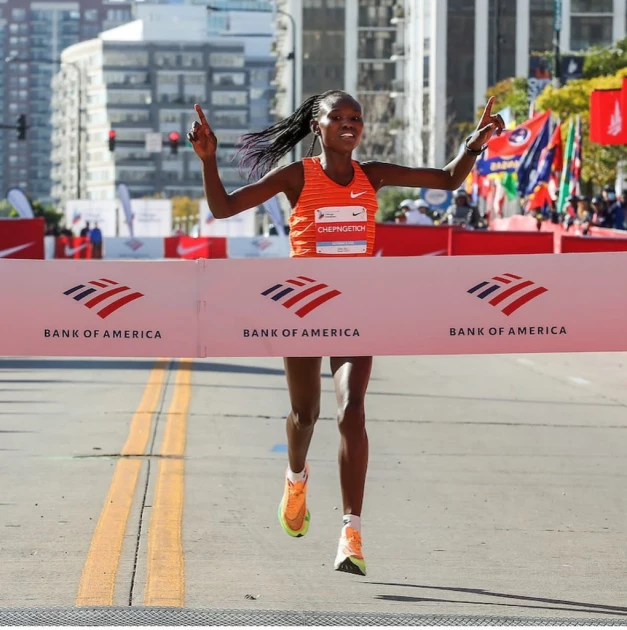 Double joy for Kenya as Chepngetich smashes world marathon record in Chicago 