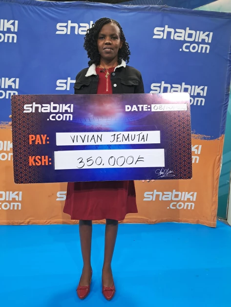 Vivian Jemutai wins Ksh 350,000 in Jiomoshe Na Shabiki Aviator Campaign