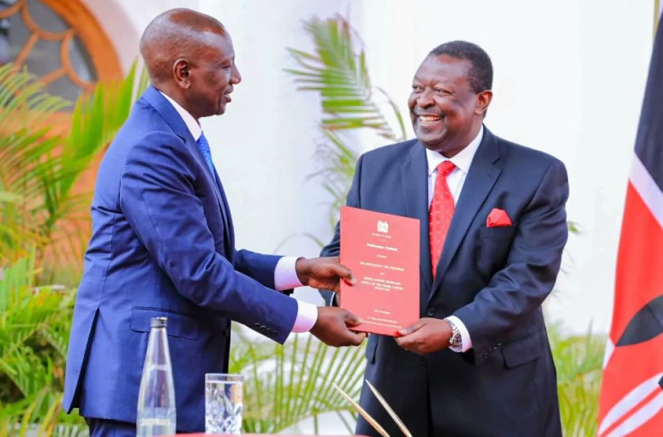 President Ruto appoints Musalia Mudavadi as Acting Interior CS