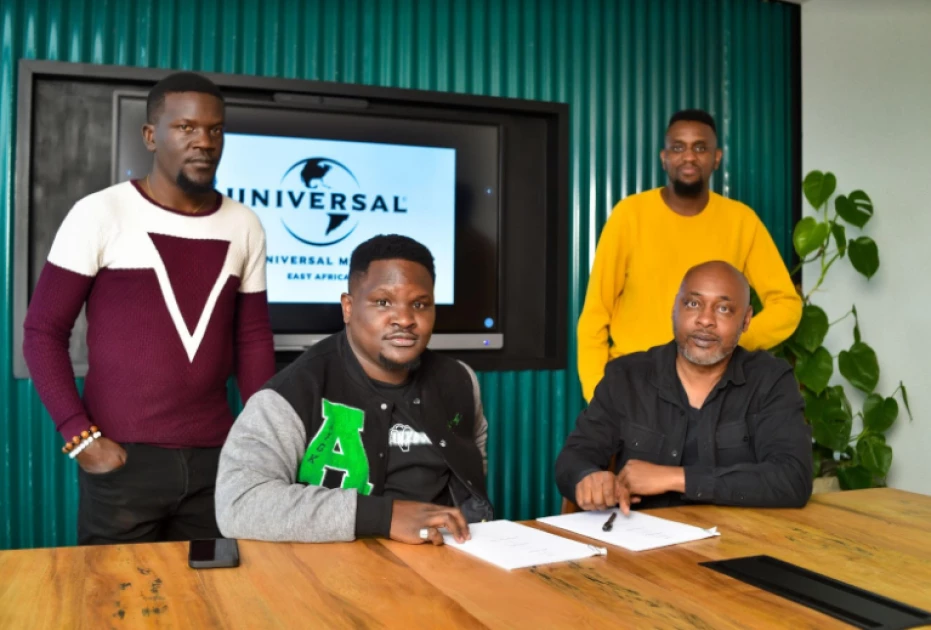 Universal Music Group signs Kenyan hitmaker Vic West