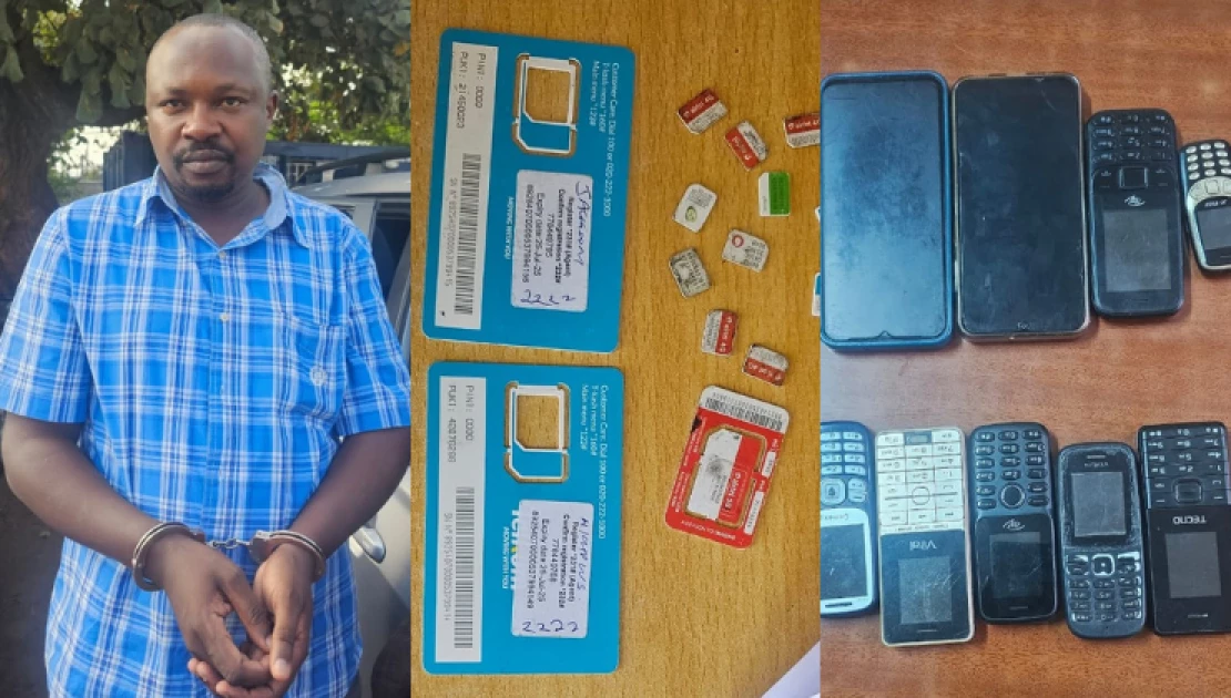 Suspected SIM card fraud mastermind arrested in Ruiru