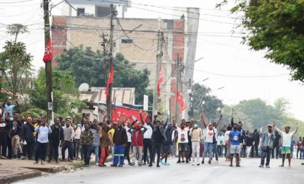 Mozambique police clash with opposition protesters after disputed election