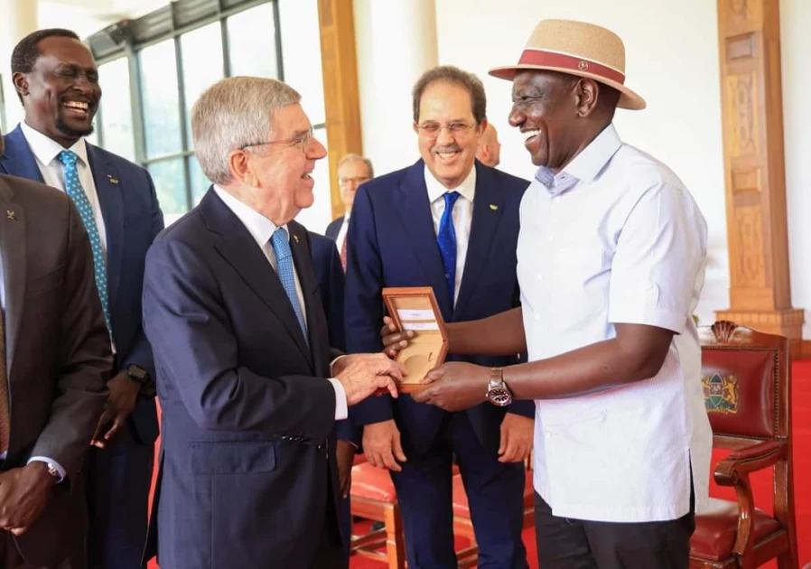 President Ruto applauds IOC for including refugees in sports