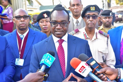 'We are monitoring social media': CS Ogamba warns exam cheats as KCSE kicks off