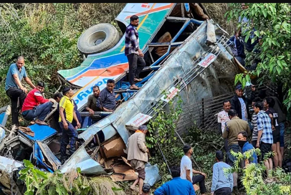 At least 36 killed as bus overturns in India's Uttarakhand state