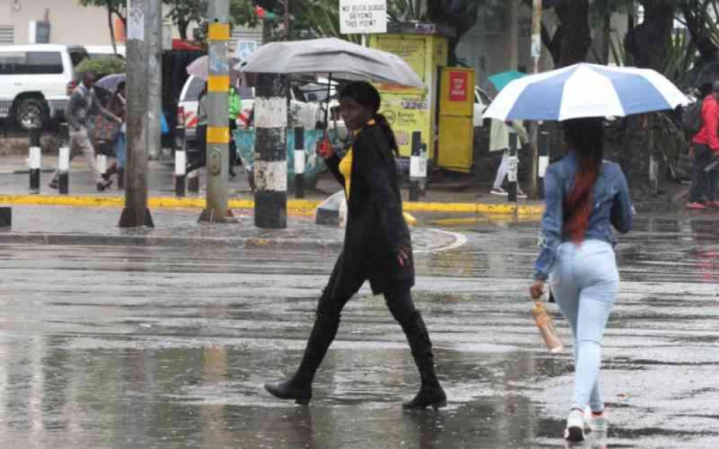 Weatherman forecasts rainfall, Isolated storms across multiple regions in Kenya