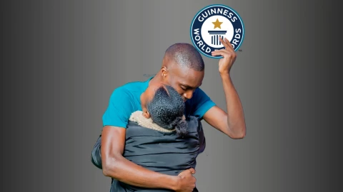 Kenyan man set on breaking Guinness world record with 15000 hugs within 24 hours 