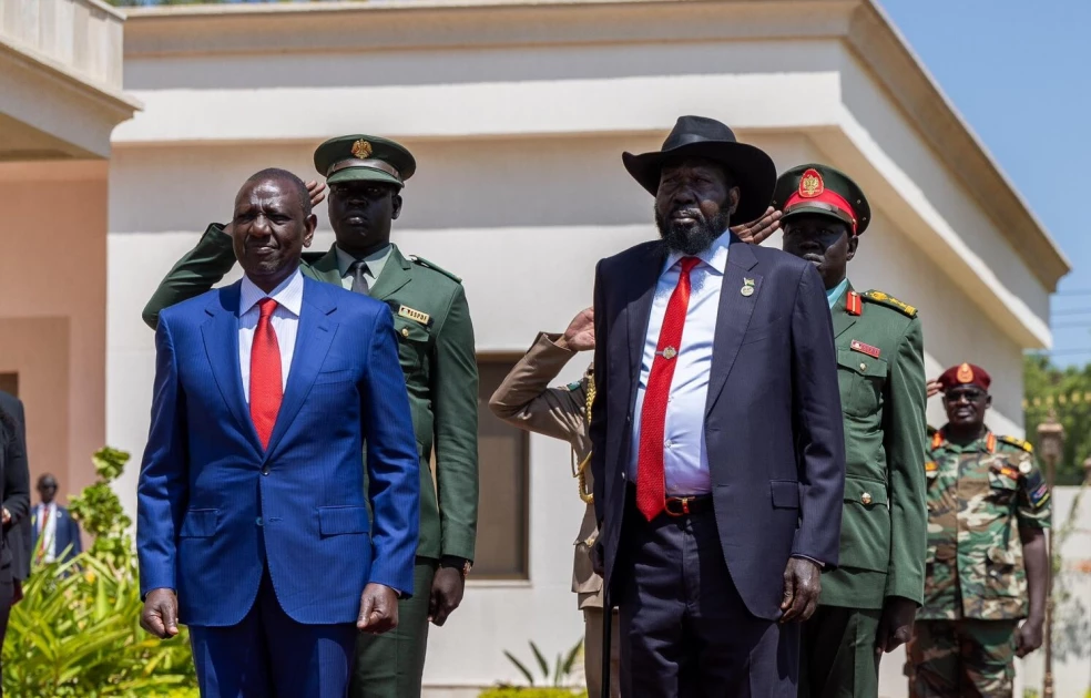 Ruto in South Sudan to strengthen peace, economic relations 