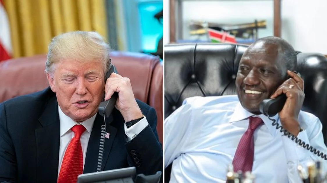 Ruto calls Trump to discuss Haiti mission, US-Kenya trade deals