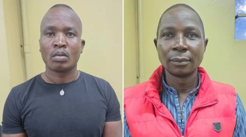 Two fake DCI officers arrested after conning Kenyan Ksh.200,000