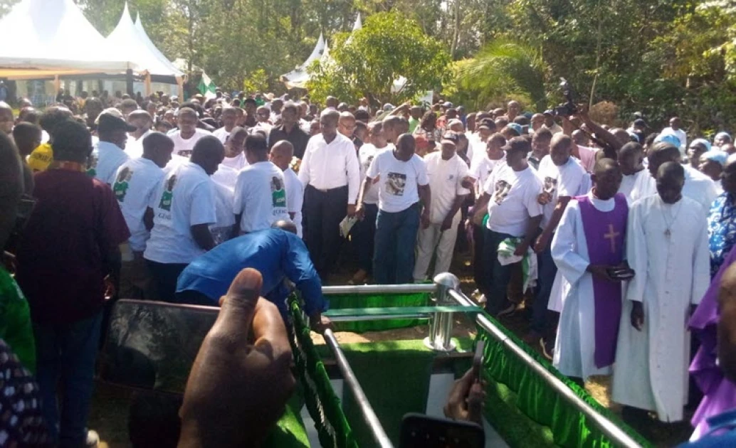 Football legend Austin Oduor  laid to rest in Kakamega as mourners hail towering giant