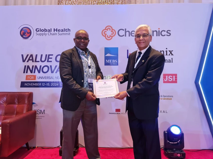 KEMSA awarded for innovative health systems