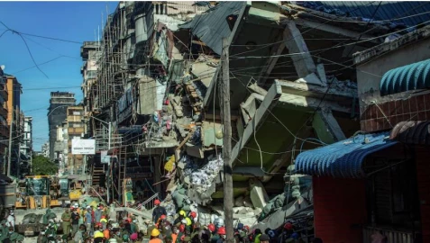 Tanzania building collapse kills at least 13 people